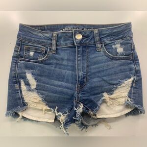 American Eagle Hi-Rise Shortie shorts